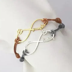 Custom Pet Name Bracelet - Dog/Cat Mom Bracelet