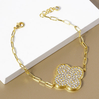 Gold Dipped Stone Bracelet