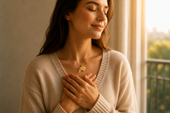 Angel Wing - Heart - Memorial Necklace