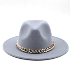 Wide Brim Fedora Hat