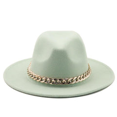 Wide Brim Fedora Hat