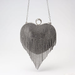 Fringed Rhinestone Bag