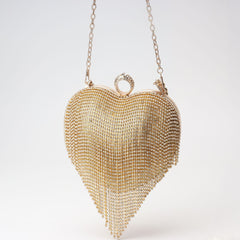 Fringed Rhinestone Bag