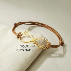 Custom Pet Name Bracelet - Dog/Cat Mom Bracelet