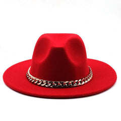Wide Brim Fedora Hat