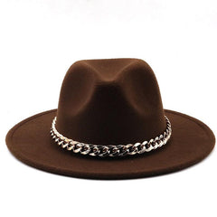 Wide Brim Fedora Hat