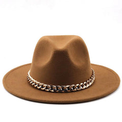 Wide Brim Fedora Hat