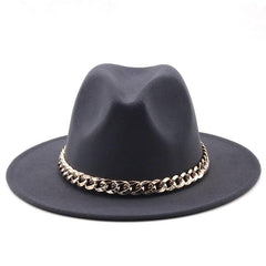 Wide Brim Fedora Hat