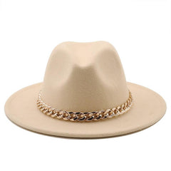 Wide Brim Fedora Hat
