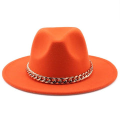 Wide Brim Fedora Hat