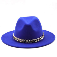 Wide Brim Fedora Hat