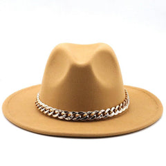 Wide Brim Fedora Hat