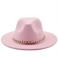 Wide Brim Fedora Hat
