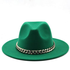 Wide Brim Fedora Hat