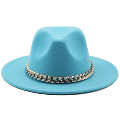 Wide Brim Fedora Hat
