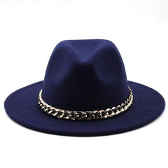 Wide Brim Fedora Hat