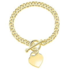 Heart Charm Bracelet
