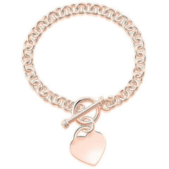 Heart Charm Bracelet