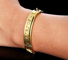 Engraved Cuff Bracelet