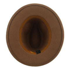 Classic Wide Brim Fedora Hat