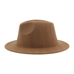 Classic Wide Brim Fedora Hat