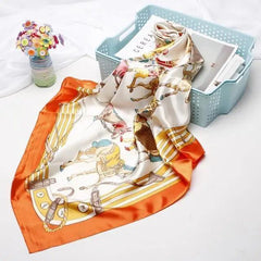 Women Soft Silk Scraf