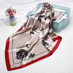 Women Soft Silk Scraf
