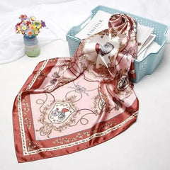 Women Soft Silk Scraf