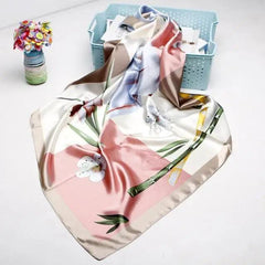 Women Soft Silk Scraf