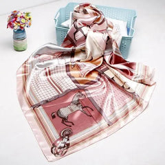 Women Soft Silk Scraf