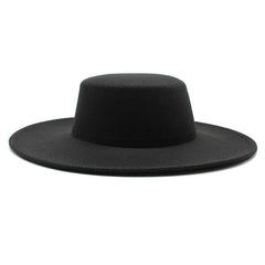 Flat Top Fedora Hat