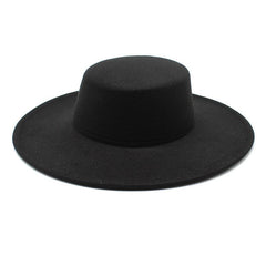Flat Top Fedora Hat