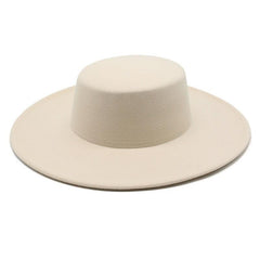 Flat Top Fedora Hat